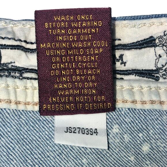 ZD Premium Distressed Bleached Shorts - Size 9 - Picture 7 of 7